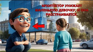 Архитектор унижает маленькую девочку, и она расстраивается