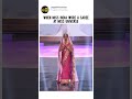 Miss India Adline Castellino Wore A Saree At Miss Universe Missindia Missuniverse Bollywood