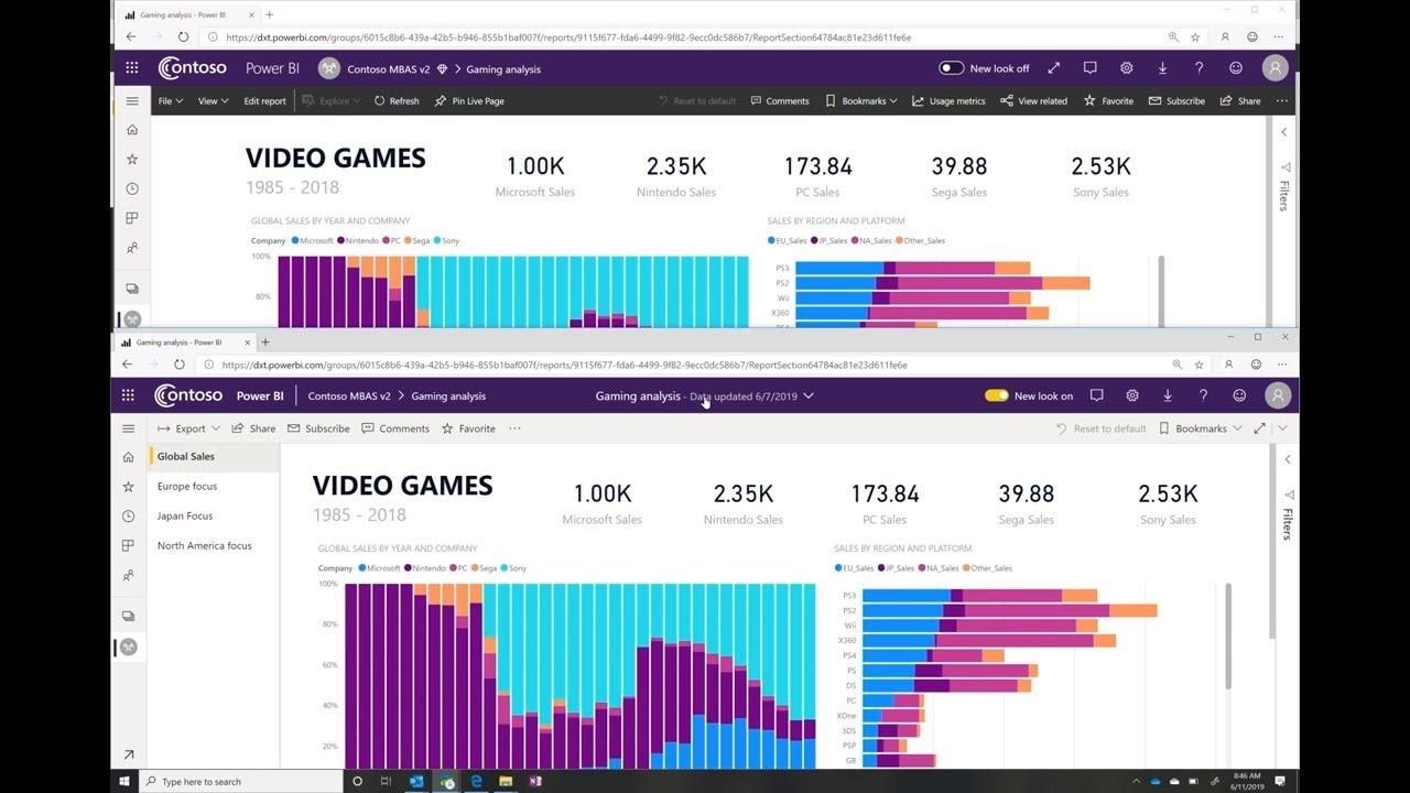 Microsoft Power BI: Using Power BI as an end user on the web and mobile - tips and - BRK2037