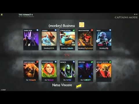 Na'Vi vs Monkey Business - Game 2 - Summit 4 Europe - KotlGuy & WinteR