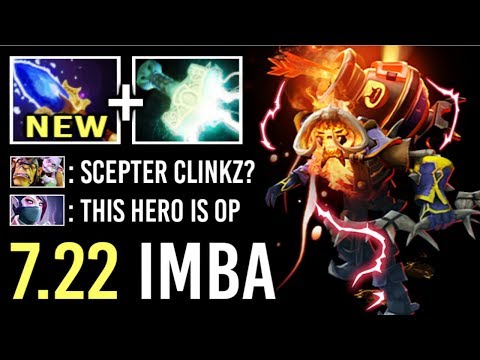 NEW IMBA SCEPTER 7.22 Clinkz is OP! Crazy Wind Walk Skeletons Summon Insane Damage by Aui Dota 2