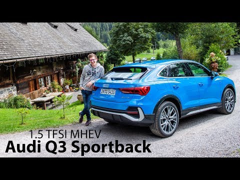 2019 Audi Q3 Sportback 35 TFSI Driving Report / First Test of the Mild Hybrid Drive (MHEV) - Auto...