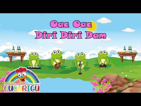 Oac, Oac, Diri Diri Dam 🐸 | Cântece pentru copii | CUCURIGU – Cântece educative și vesele