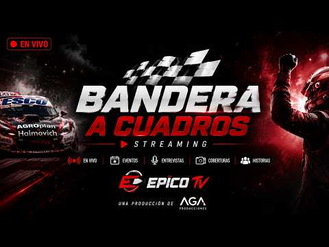 🏁🎙️ ESTA NOCHE, BANDERA A CUADROS RECARGADO DE AUTOMOVILISMO 🔥
