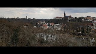 vom Zentrum Halle nach Trotha