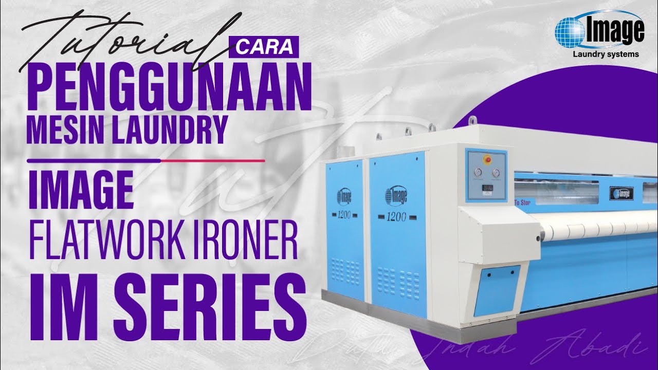 Cara Menggunakan Setrika IMAGE Flatwork