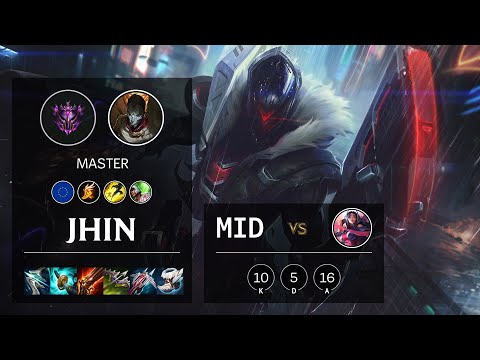 Jhin Mid vs Irelia - EUW Master Patch 11.15
