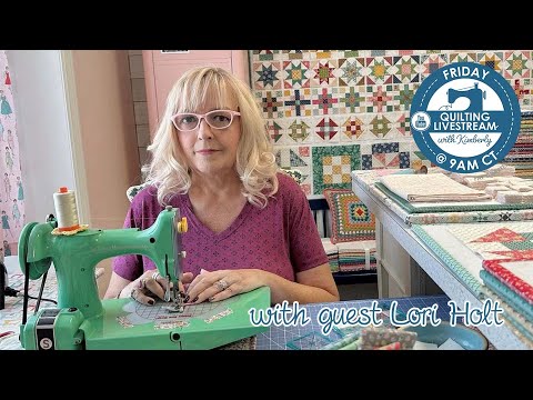 LIVE: New Fabric Collections and Q&A with Lori Holt of Bee In My Bonnet Co! - Behind the Seams