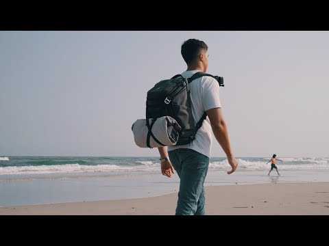 Рюкзак K&F Concept Alpha 25 л для фотосъемки, водонепроницаемая сумка для фотоаппарата Star Wander 01 (серый) - фото 1 - id-p2473414794