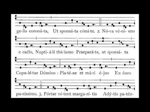 Hymne: Urbs Jerusalem beata - In Dedicatione Ecclesiae