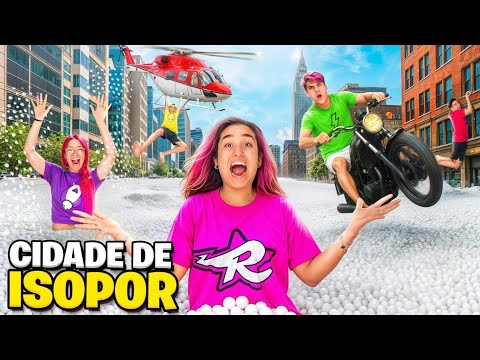 A CADA RODADA O ISOPOR AUMENTA *Cidade de isopor !