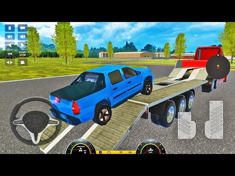 Car Transport Truck Simulator 2021 - Multi Trailer Truck Driver - Android Gameplay
