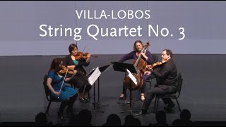 String Quartet No. 3 • Villa-Lobos • Madison Quartet