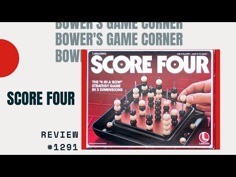 Bower's Game Corner #1291: Score Four Review