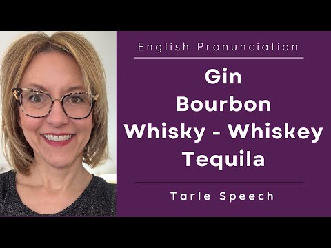ジン、バーボン、ウィスキー、ウィスキー、テキーラの発音 - アメリカ #英語 の蒸留酒の発音を学ぼう (Pronounce Gin, Bourbon, Whisky, Whiskey, Tequila - Learn American #English Spirits Pronunciation)