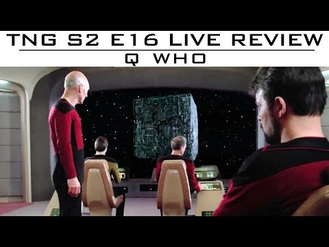 TNG S02 E16 'Q-Who' Full Episode Review