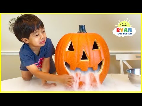 Elephant Toothpaste Science Experiments Halloween Edition!!!