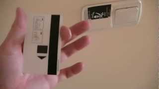 Hotel Hack - how to hack a hotel key card power switch