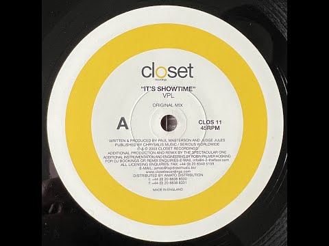 VPL - It's Showtime (Original Mix) 2003