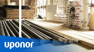 Uponor RS rendszer – nagy átmérőjű moduláris vízvezeték rendszer