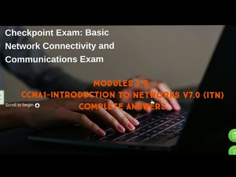CCNA1- Introduction To Networks V7.0(ITN) Modules 1-3 Complete Answers