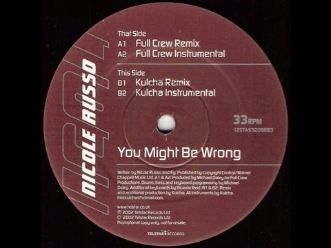 MC - Nicole Russo - You might be wrong