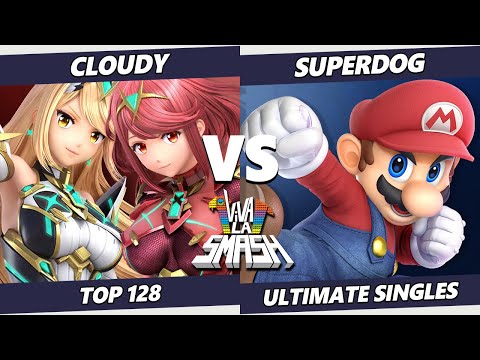 Viva la Smash - Cloudy (Pyra Mythra) Vs. SuperDog (Mario) SSBU Ultimate Tournament
