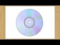 How To Draw DVD Drive CD Rom Drawing Computer CD Rom Drawing Easy How To Draw CD