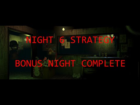 How to beat FNaF 3 - Night 6 Walkthrough | FNaF Academy