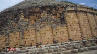 Visite du Tombeau royal de Cléopâtre Séléné II (Cléopâtre VIII), Tipaza (Algérie) 07/07/11