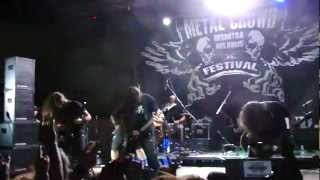 Graveworm - I - The Machine + Legions Unleashed (live at Metal Crowd Fest 2012, Rechitsa, 25.08.12)