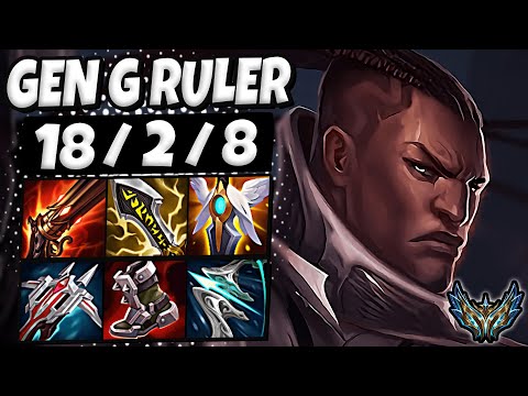 Lucian vs Sivir ADC [ Gen G Ruler ] Patch 12.14 Korea Challenger ✅