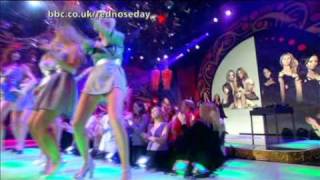 Girls Aloud Vs Sugababes - Walk This Way - Comic Relief 07