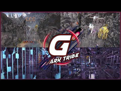 "ARK" Lost Island Lava Cave Alpha Base Tour