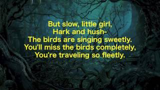 &quot;Hello Little Girl&quot; - Into the Woods lyrics 2014