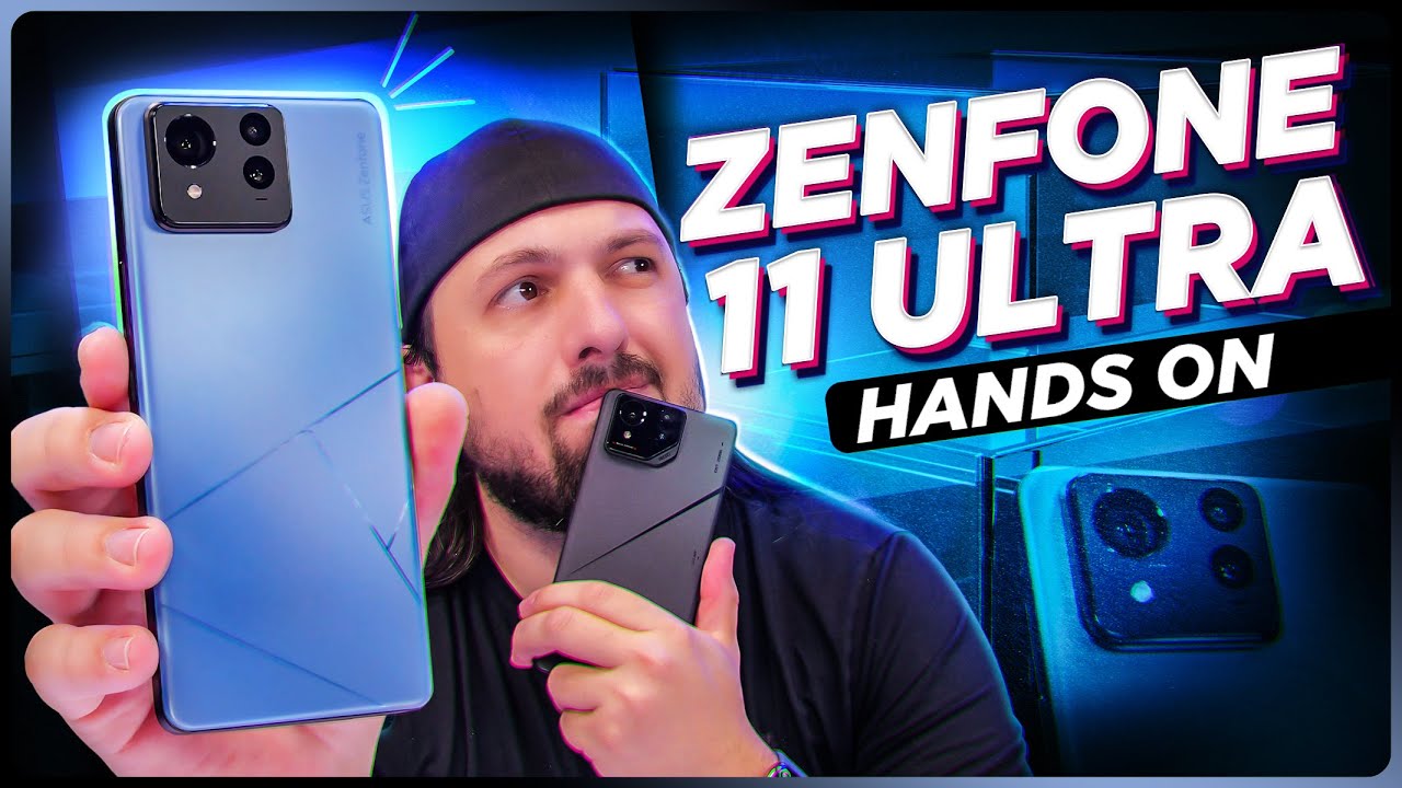 Zenfone 11 Ultra: um ROG Phone 8 com SKIN DIFERENTE! (Hands On)