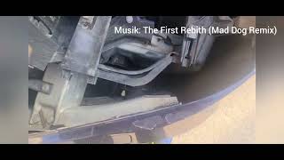 Scheinwerfer ausbauen um an die Nebelscheinwerfen zu kommen zum Birne wechseln am BME E60, E61.