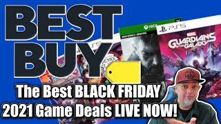 BLACK FRIDAY 2021 Best Buy Video Game Sale LIVE NOW! The Best PS5, Switch & Xbox Deals!