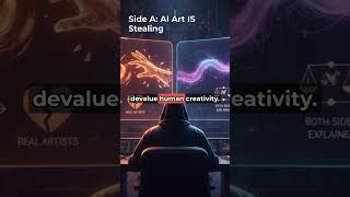 Side A: AI Art IS Stealing | AI Daily #Shorts