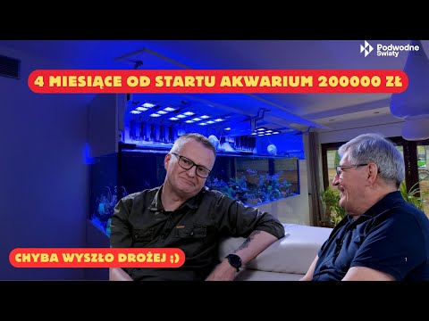 4 miesiące startu od startu akwarium za  200000 zł
