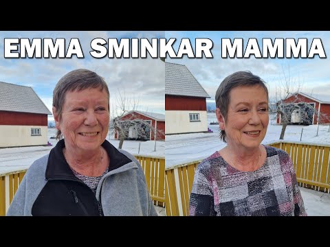 Sminkar mamma 65 år för första gången - Vloggvecka dag 5