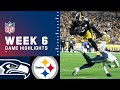 Seahawks vs. Steelers Week 6 Highlights | NFL 2021