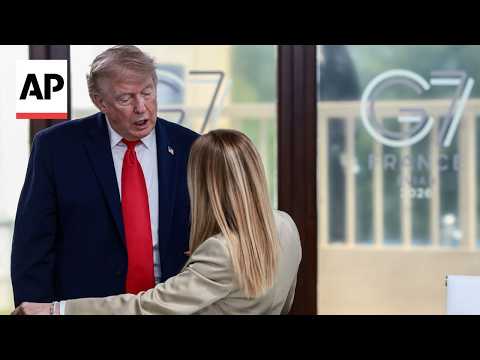 Giorgia Meloni responds to Trump's claim that she 'begged' him for a photo