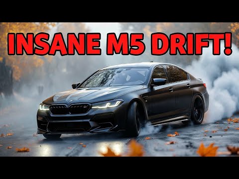 BMW M5 DRIFT | F90 matte black beast 🔥