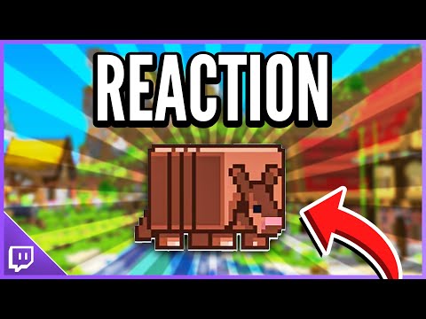 REACTION ARMADILLO del MOBVOTE - CreateCraft Minecraft ITA