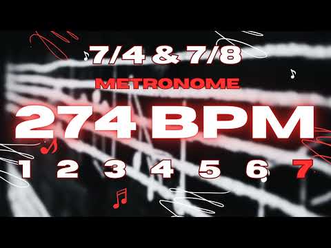 274 BPM - 7/4 & 7/8 Metronome