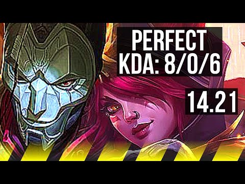 JHIN & Bard vs XAYAH & Rell (ADC) | 8/0/6, Legendary | KR Challenger | 14.21
