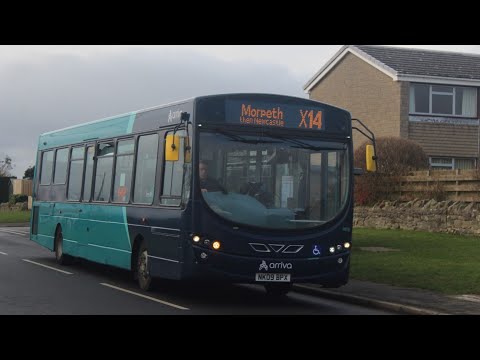THRASH | Route X14: 1408/NK09BPX - VDL SB200 Wright Pulsar 2