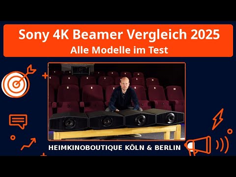 Alle 4K Beamer von Sony im Test & Vergleich – BRAVIA 7, 8, 9, XW5000 & GTZ380 | Heimkino Boutique