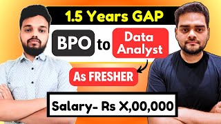 How as a Fresher he cracked a Job in Power BI | B.Com to Data Analyst😲
